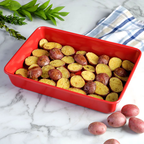 Martha Stewart Everyday 13 Inch Nonstick Carbon Steel Rectangular